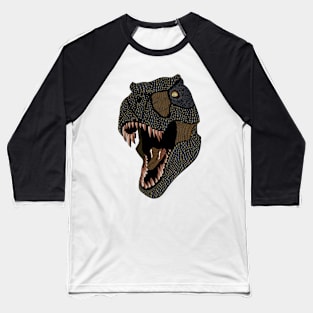 Scary dinosaur Baseball T-Shirt